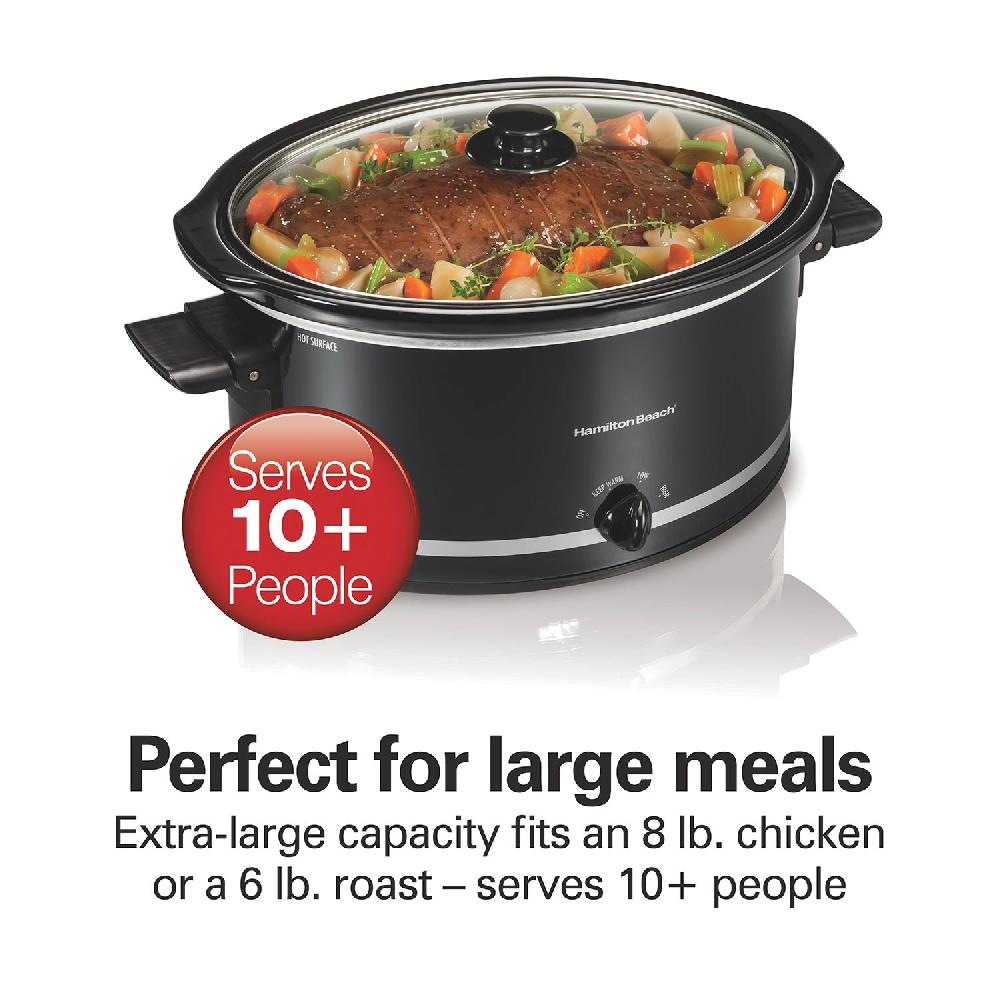 Hamilton Beach 8 Quart Oval Slow Cooker