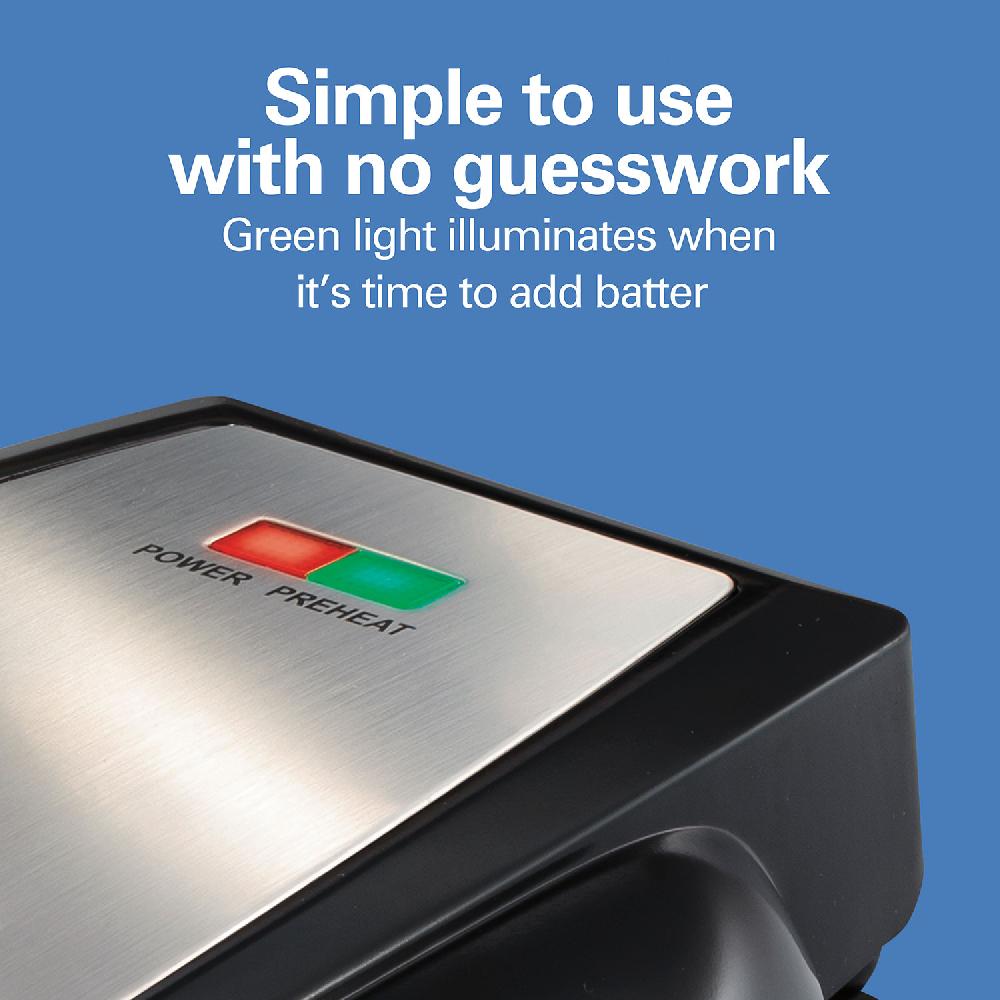 Hamilton Beach Belgian-Style Waffle Maker