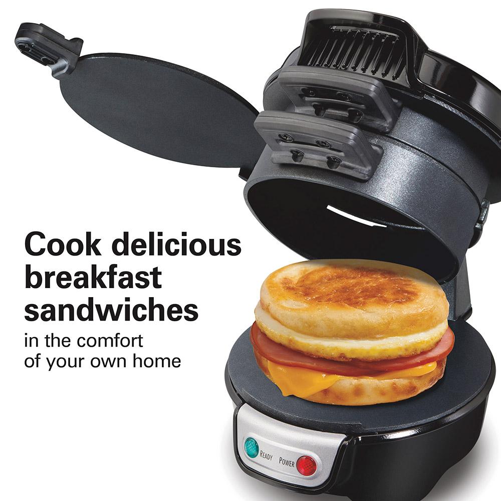 Hamilton Beach Breakfast Sandwich Maker Black