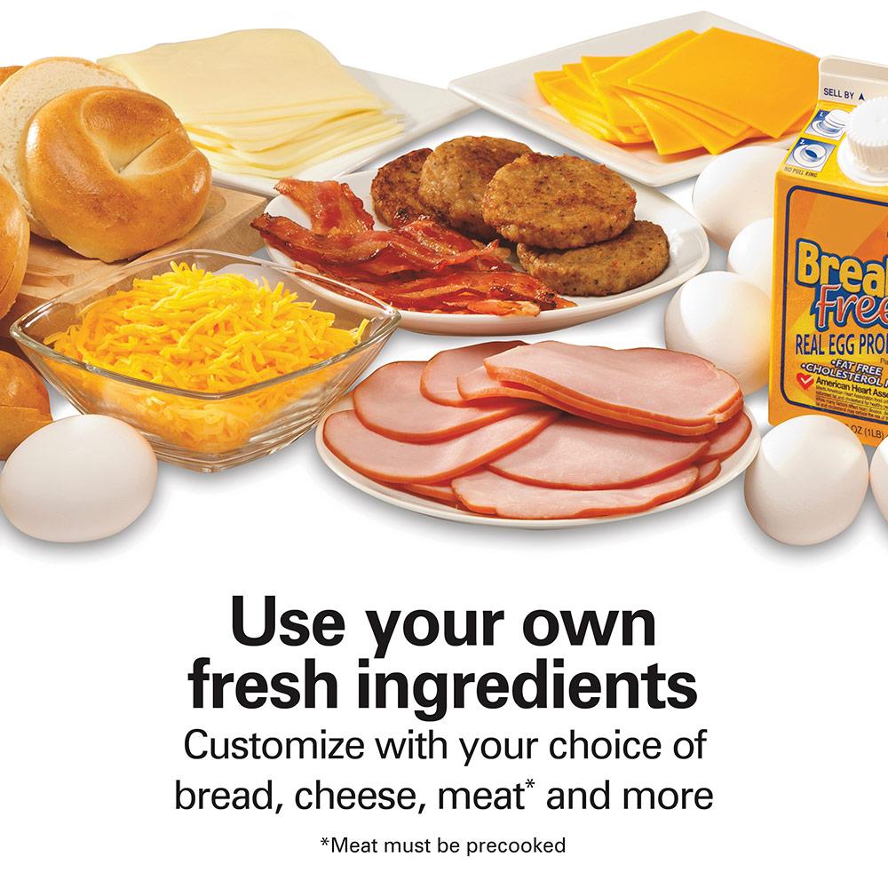 Hamilton Beach Breakfast Sandwich Maker Gray