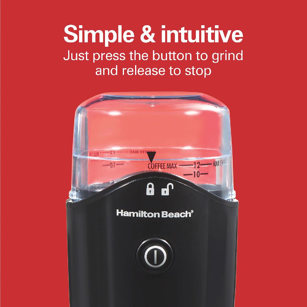 Hamilton Beach Coffee And Spice Grinder Black