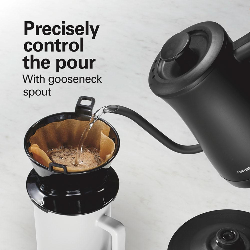 Hamilton Beach Compact Gooseneck Kettle
