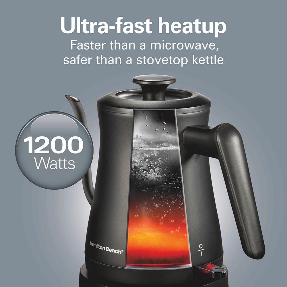 Hamilton Beach Compact Gooseneck Kettle