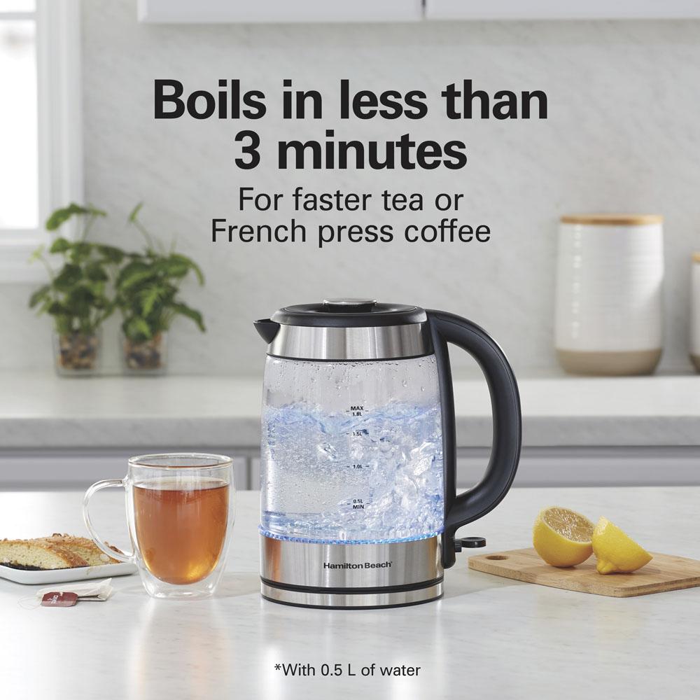 Hamilton Beach Easy-View Glass Kettle