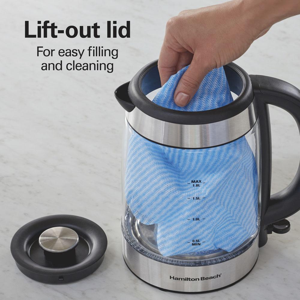 Hamilton Beach Easy-View Glass Kettle