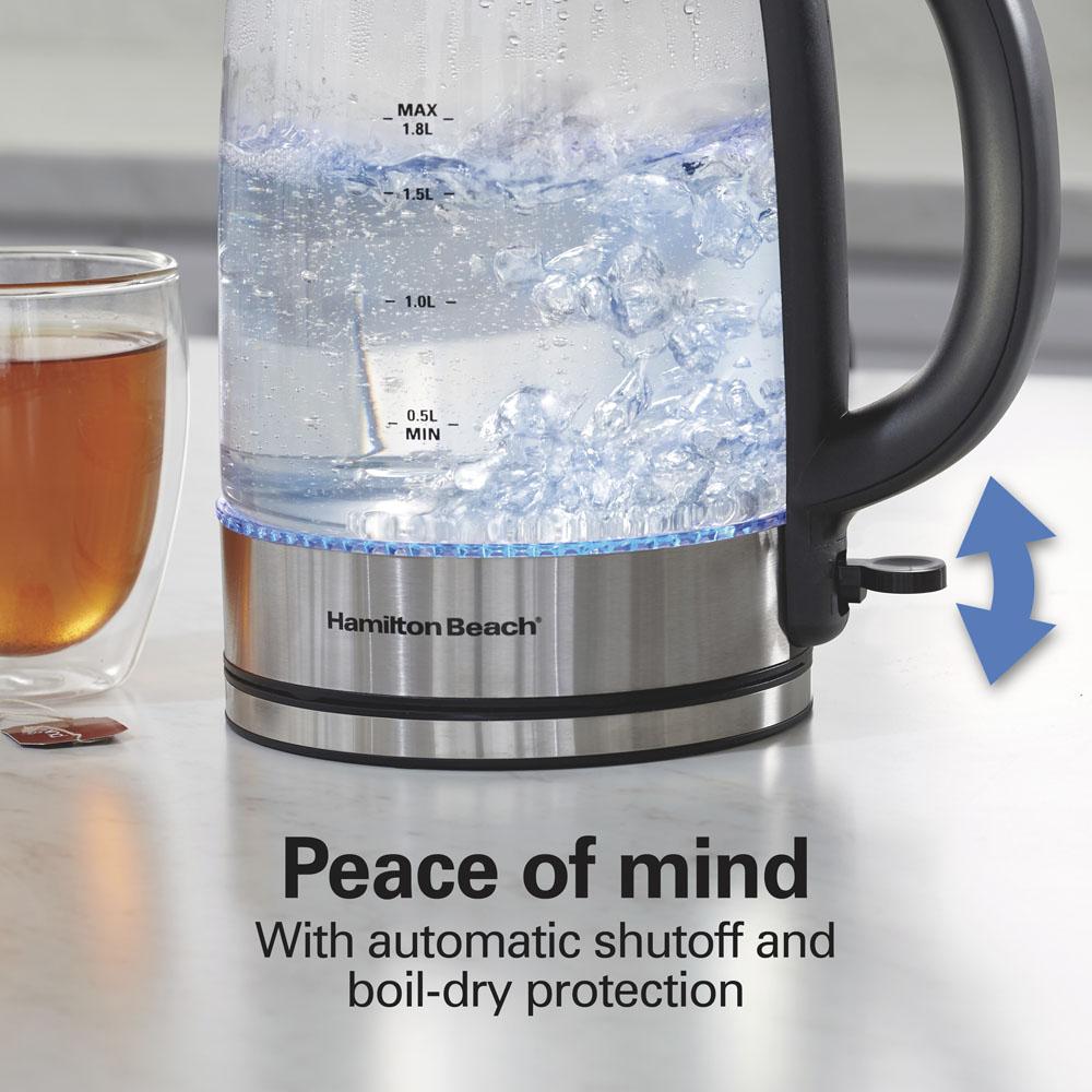 Hamilton Beach Easy-View Glass Kettle