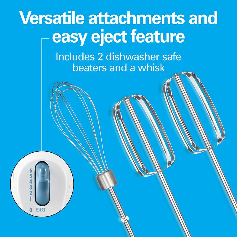 Hamilton Beach Hand Mixer With Snap-On Case