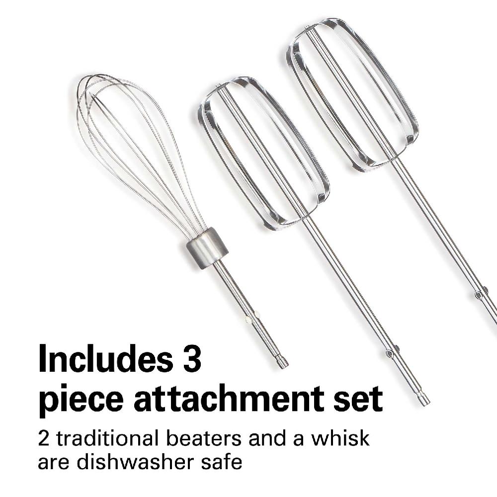 Hamilton Beach Hand Mixer With Snap-On Case