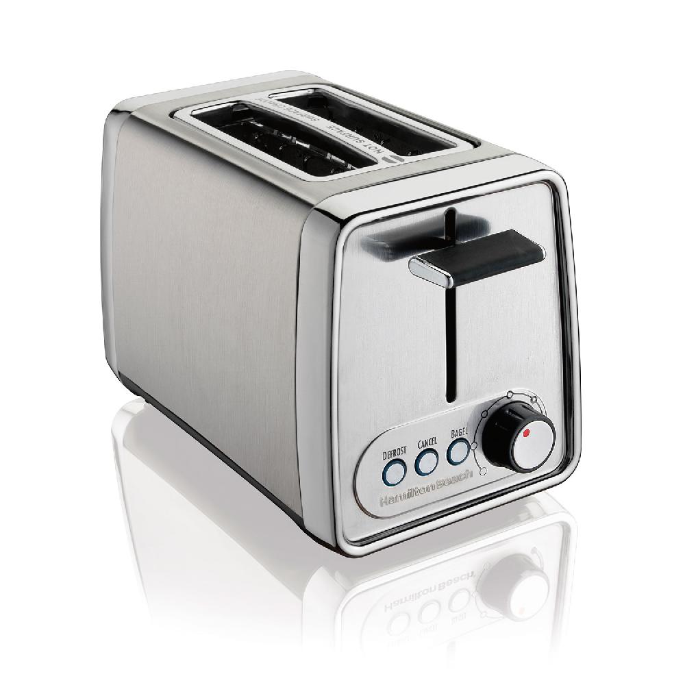 Hamilton Beach Modern Chrome 2 Slice Toaster