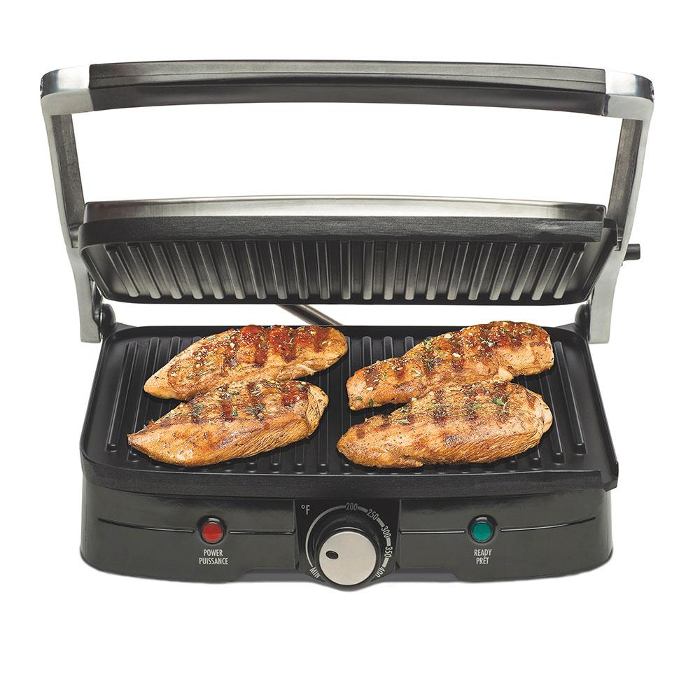 hamilton beach Panini Press & Indoor Grill