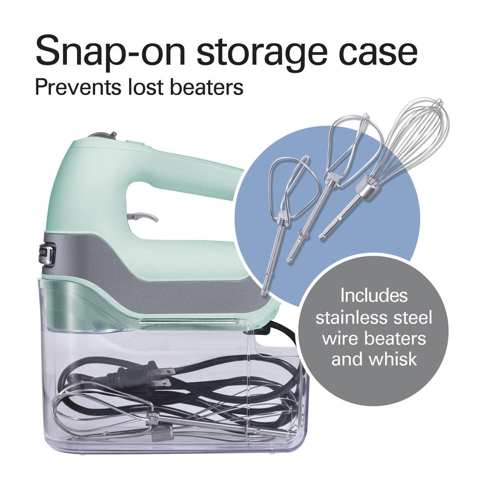 Hamilton Beach Hamilton Beach® Professional Hand Mixer 5 Speed Mint