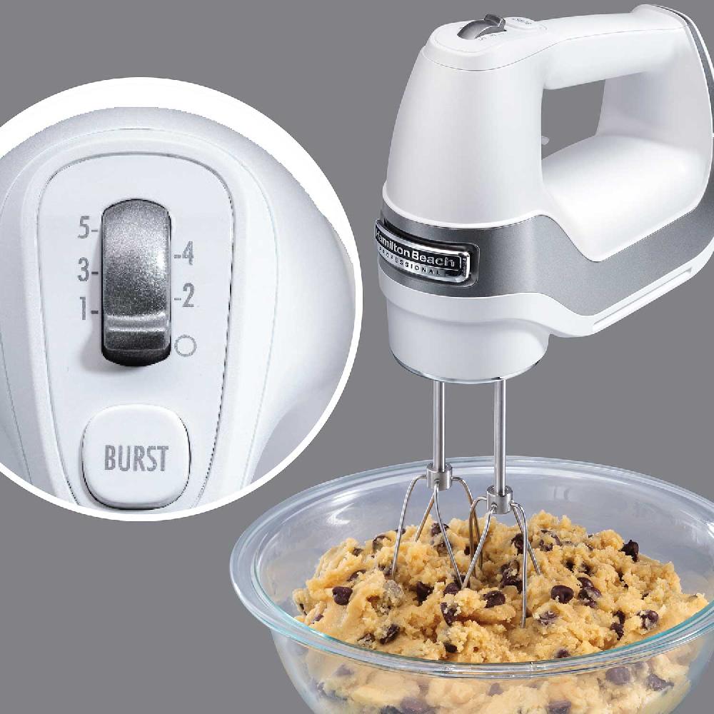 Hamilton Beach Hamilton Beach® Professional Hand Mixer 5 Speed White