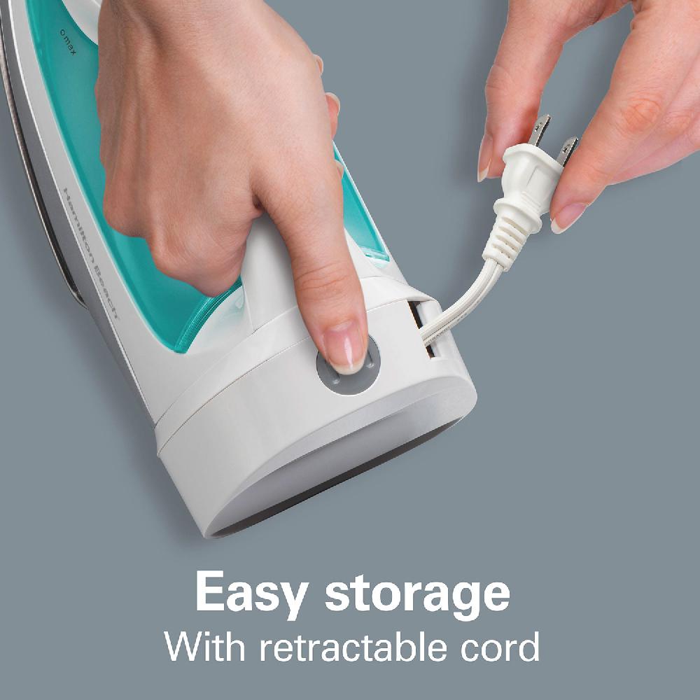 Hamilton Beach Retractable Cord Steam Iron