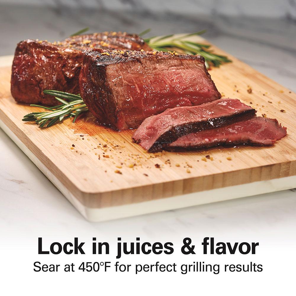 Hamilton Beach Searing Grill With Lid Window