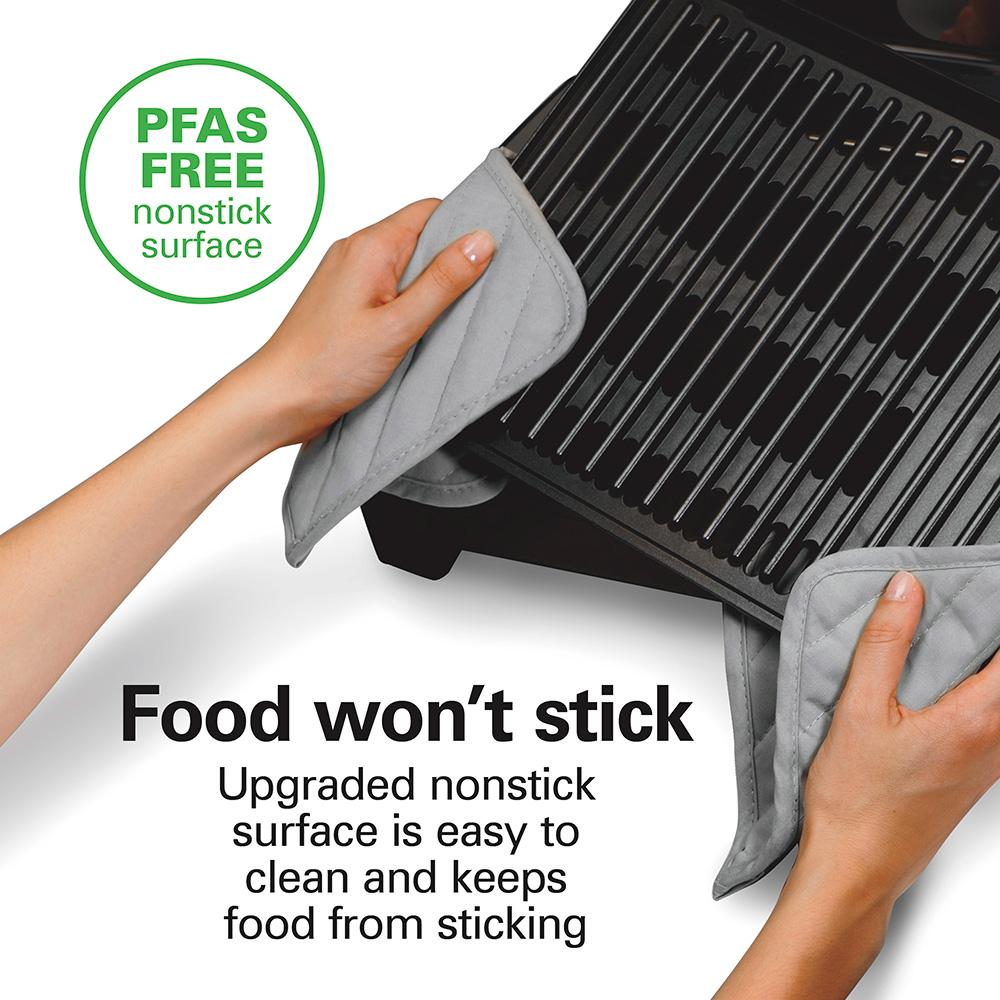 Hamilton Beach Searing Grill With Lid Window