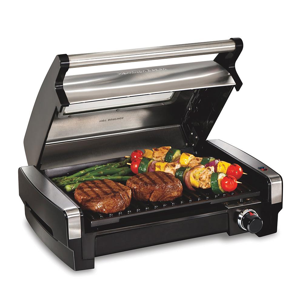 hamilton beach Searing Grill with Lid Window