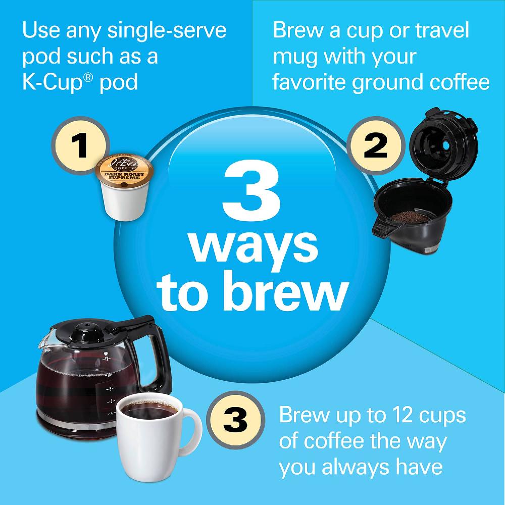 Hamilton Beach Smart FlexBrew® Trio Coffee Maker