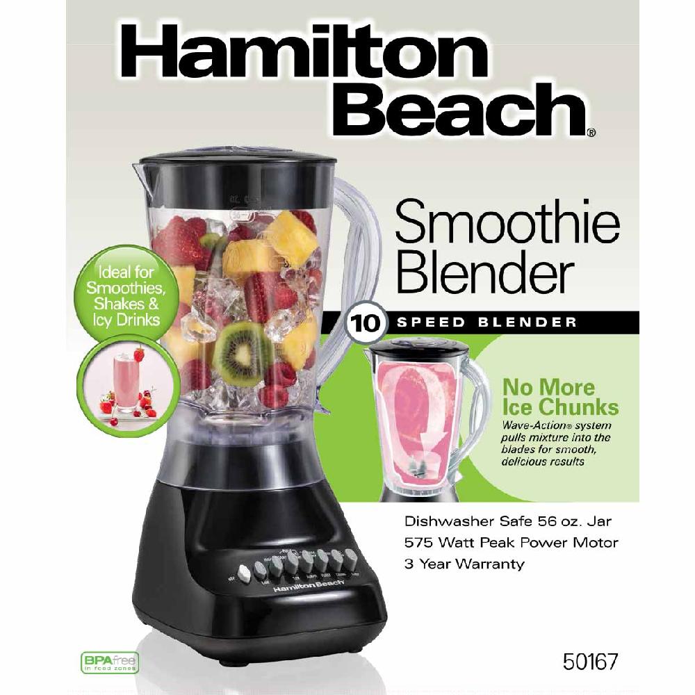 Hamilton Beach Smoothie 10 Speed Blender