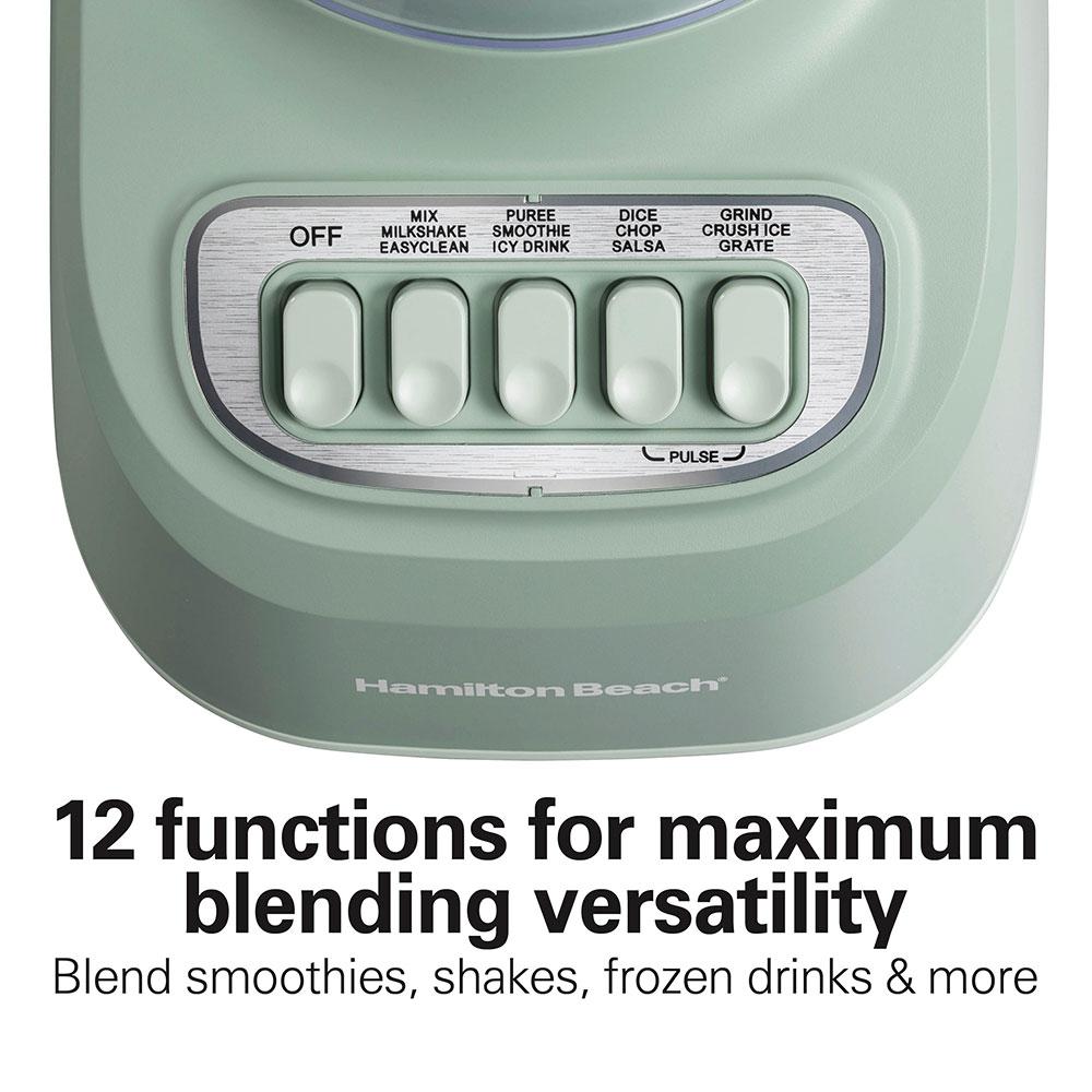 Hamilton Beach Smoothie Blender Sage Green