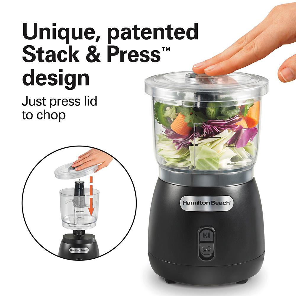 Hamilton Beach Stack & Press™ 2 Speed Food Chopper
