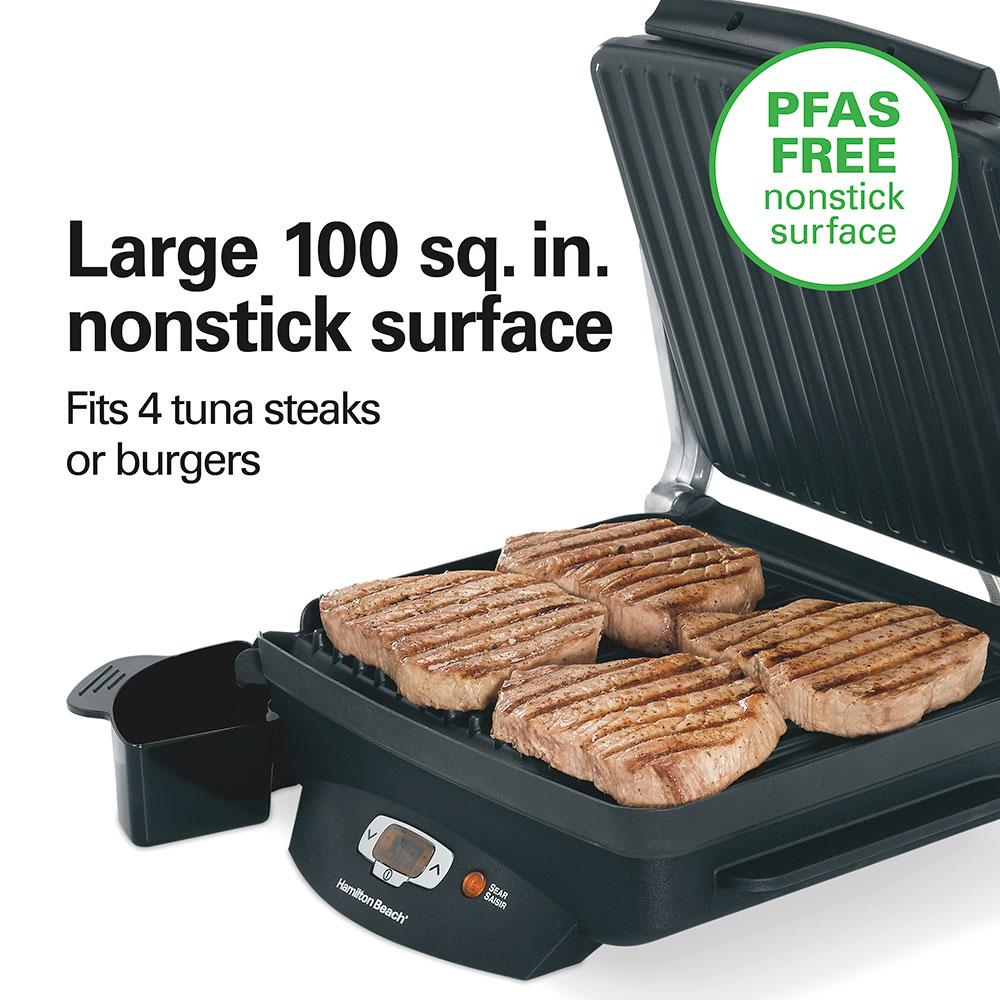 Hamilton Beach Steak Lover's™ Indoor Grill