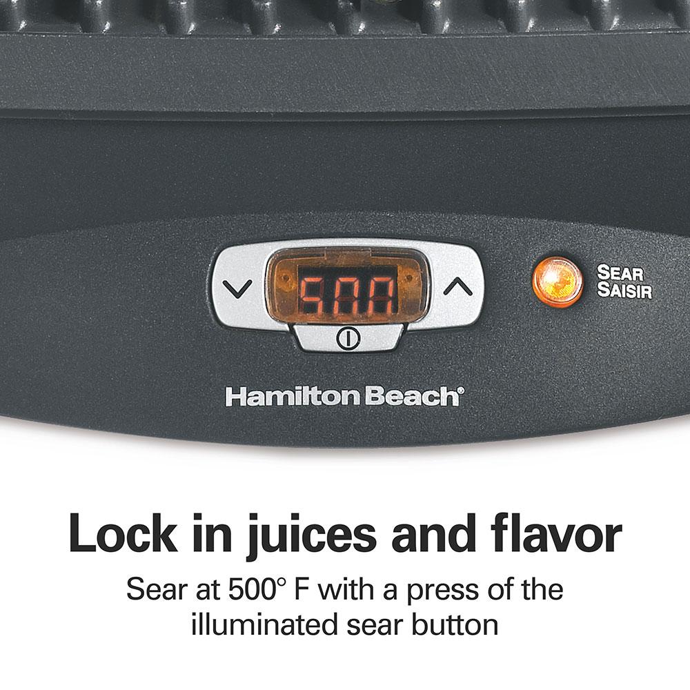 Hamilton Beach Steak Lover's™ Indoor Grill