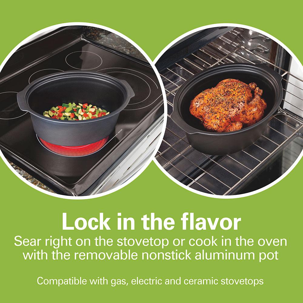 Hamilton Beach Stovetop Sear & Cook Slow Cooker