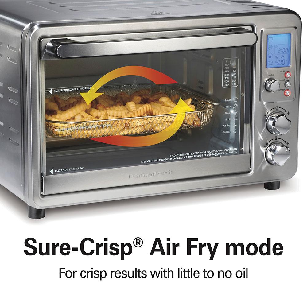Hamilton Beach Sure-Crisp® Air Fry & Grilling Oven