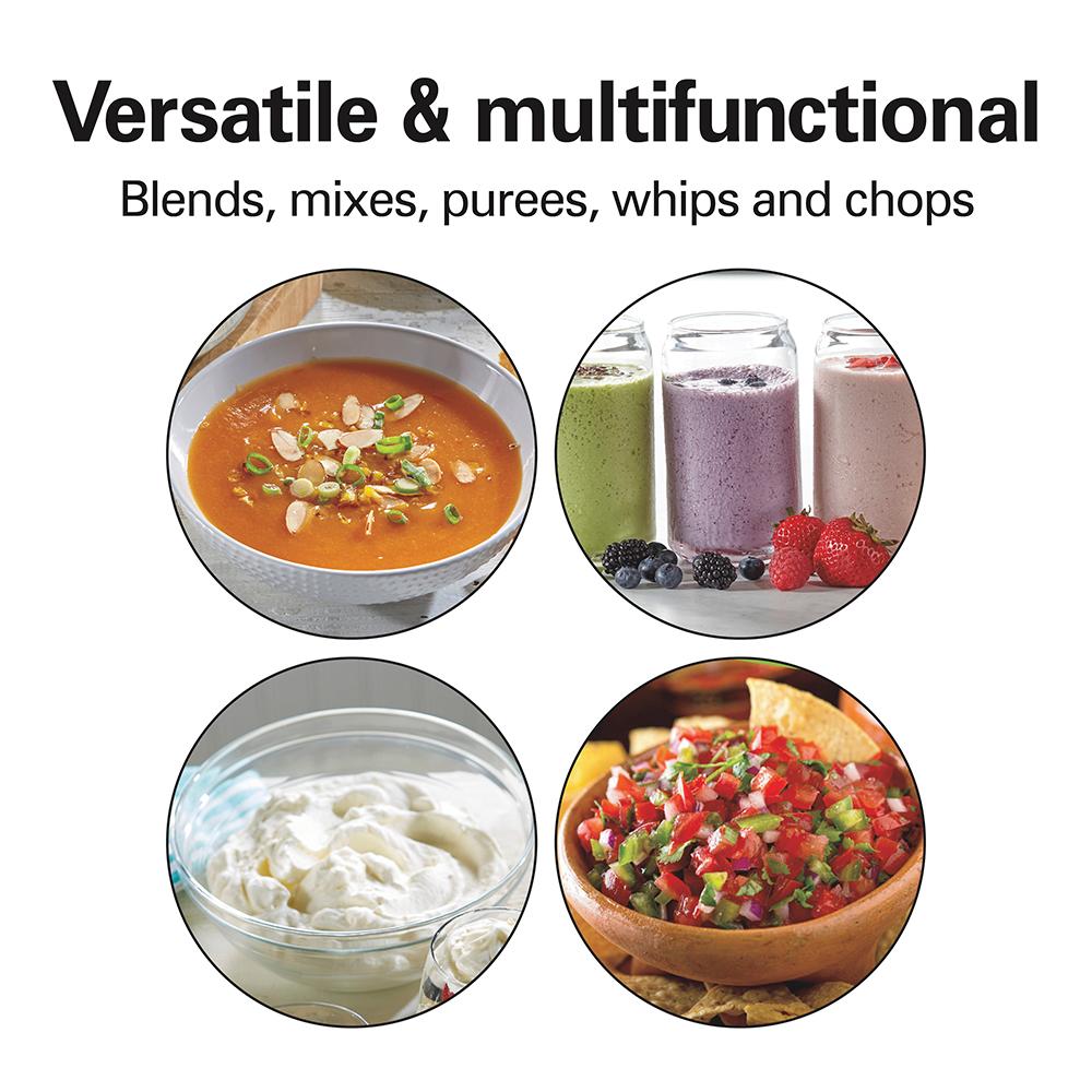 Hamilton Beach Immersion Blender With 3 Attachments