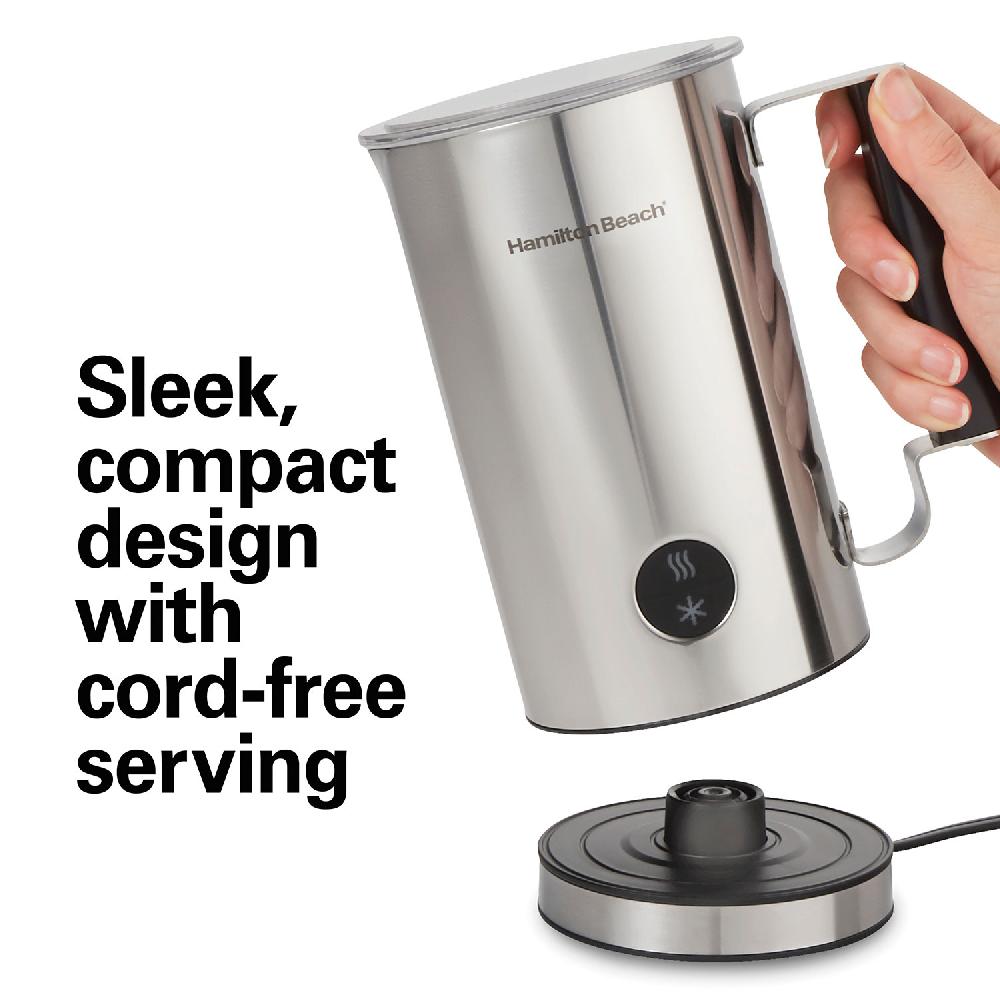 Hamilton Beach Milk Frother And Warmer Stainless Steel