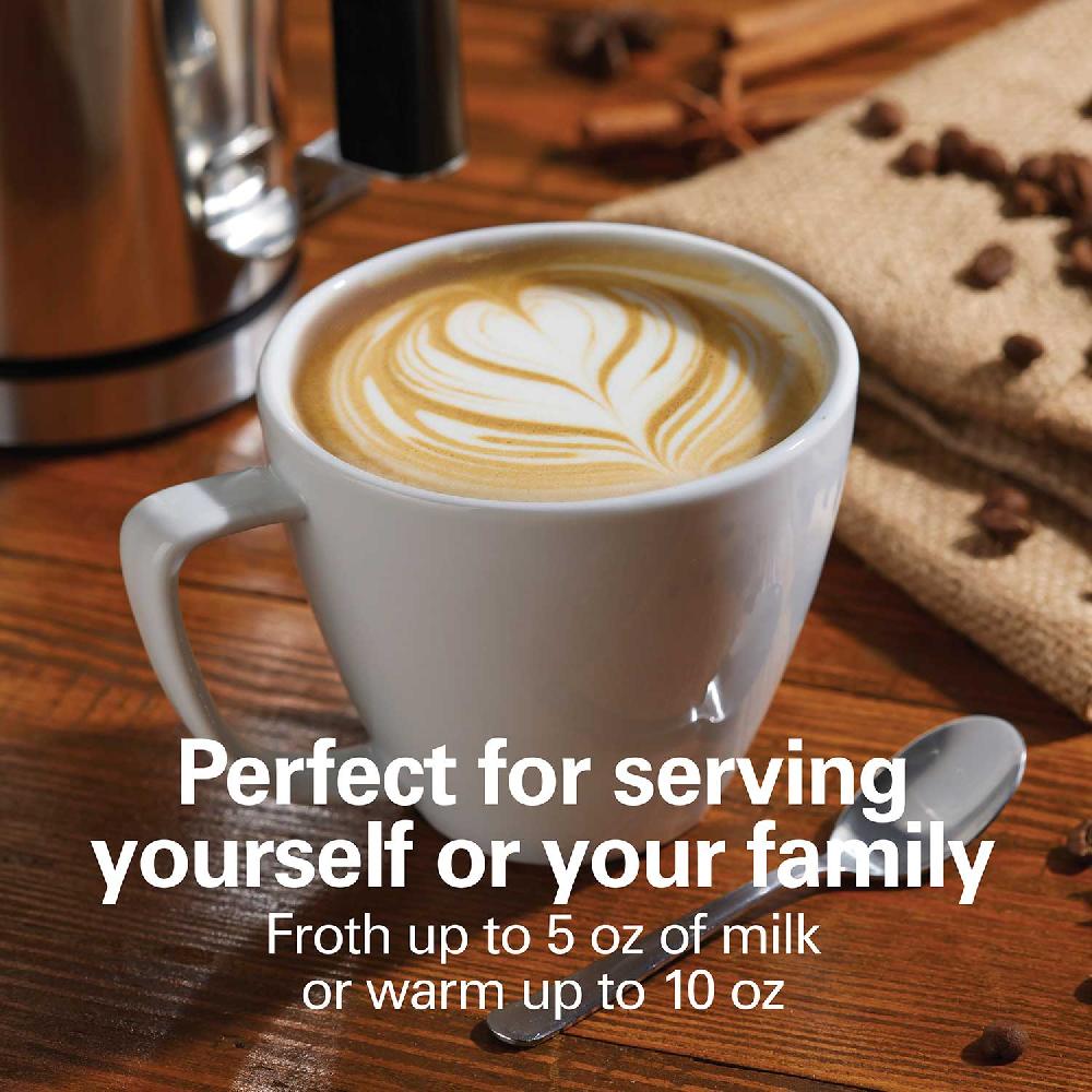 Hamilton Beach Milk Frother And Warmer Stainless Steel