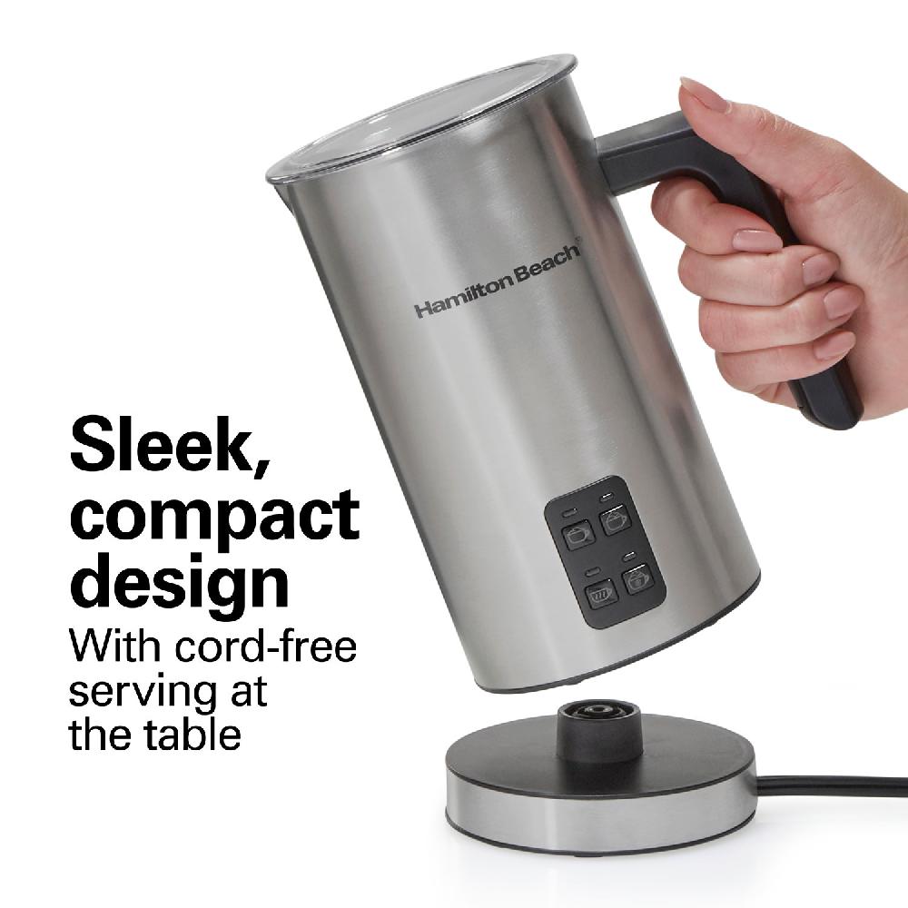 Hamilton Beach Milk Frother And Warmer Stainless Steel