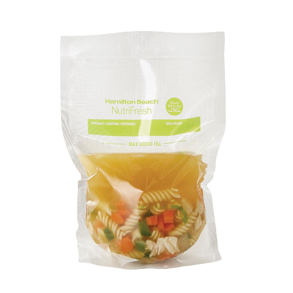 hamilton beach NutriFresh™ Easy-Fill Quart Size Vacuum Sealer Bags