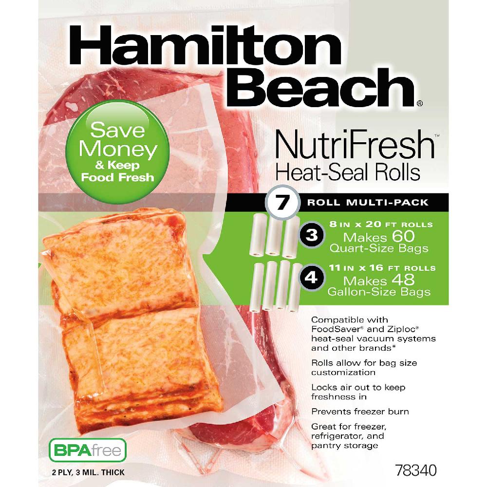 hamilton beach NutriFresh™ Heat-Seal 7 Roll Multi-Pack