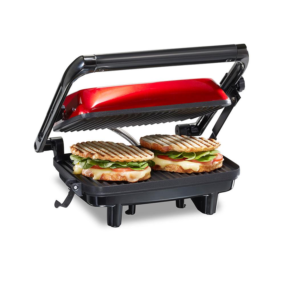 hamilton beach Panini Press & Gourmet Sandwich Maker Red