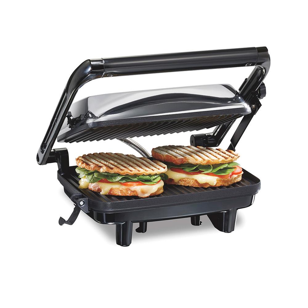 hamilton beach Panini Press & Gourmet Sandwich Maker Silver