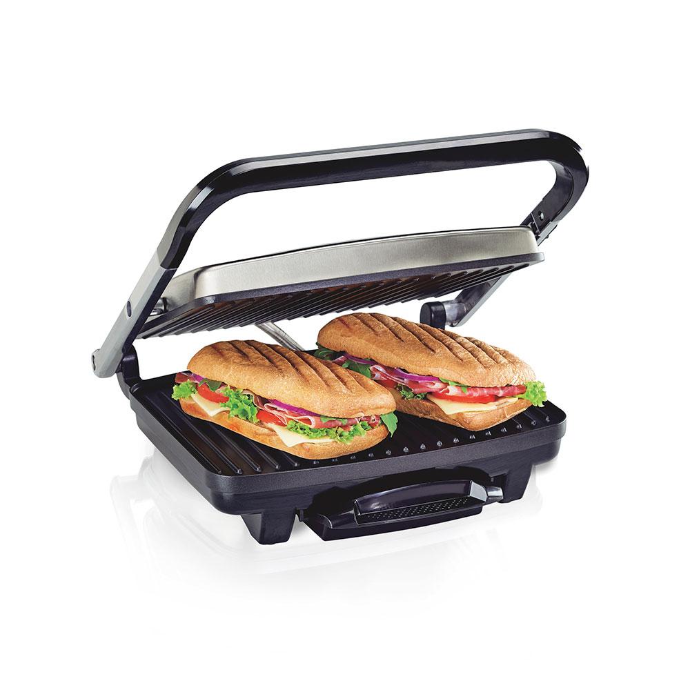 hamilton beach Panini Press & Indoor Grill Stainless Steel
