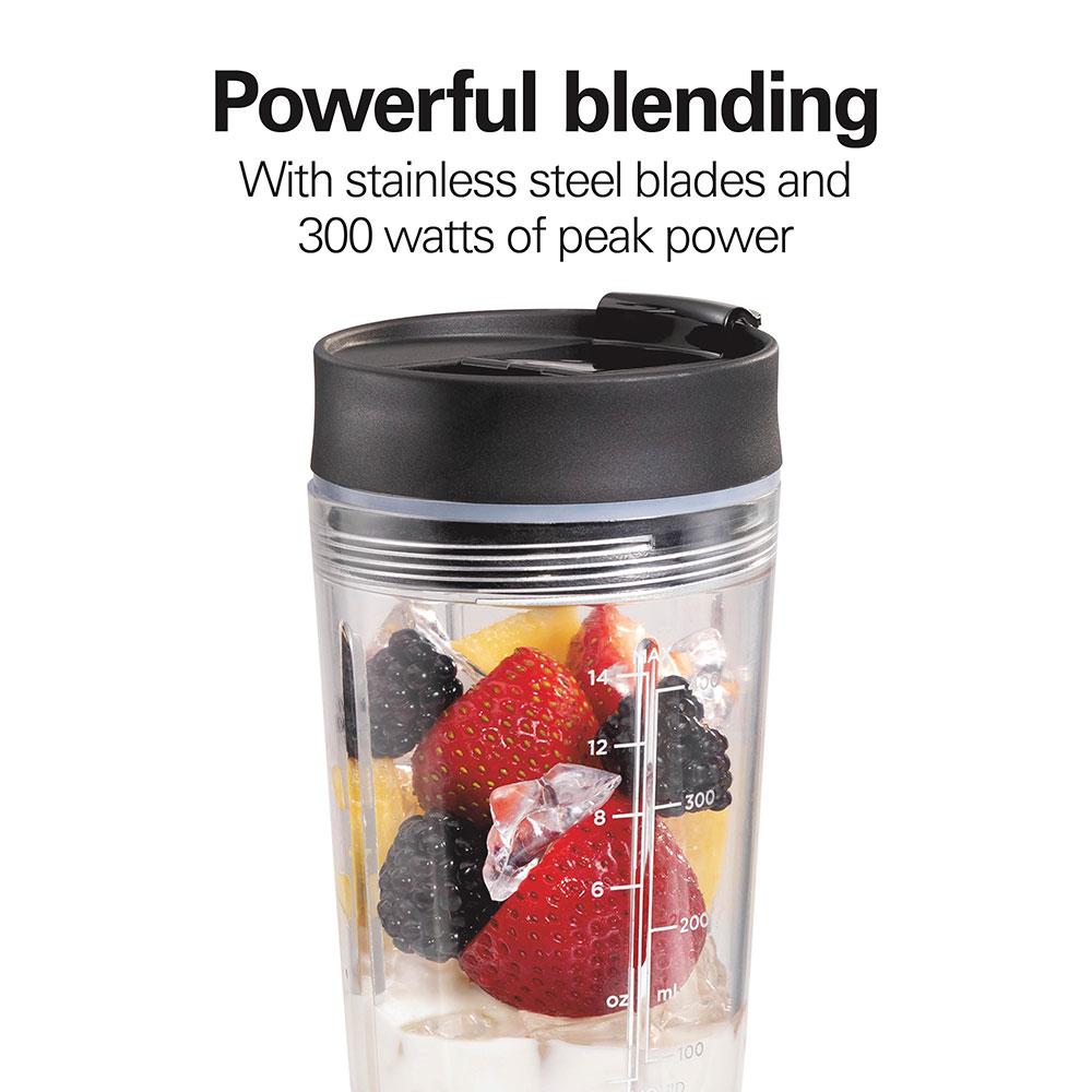 Hamilton Beach Personal Blender With Leak-Proof Travel Lid