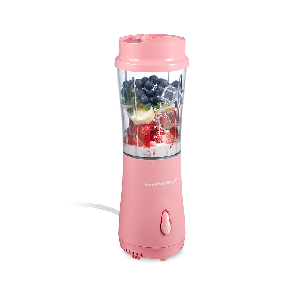 hamilton beach Personal Blender with Travel Lid Coral