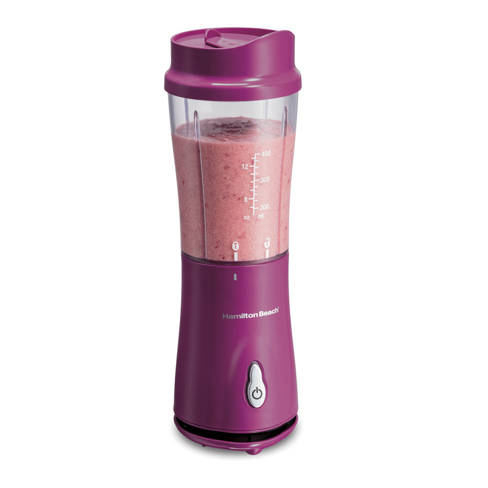 hamilton beach Personal Blender with Travel Lid Raspberry
