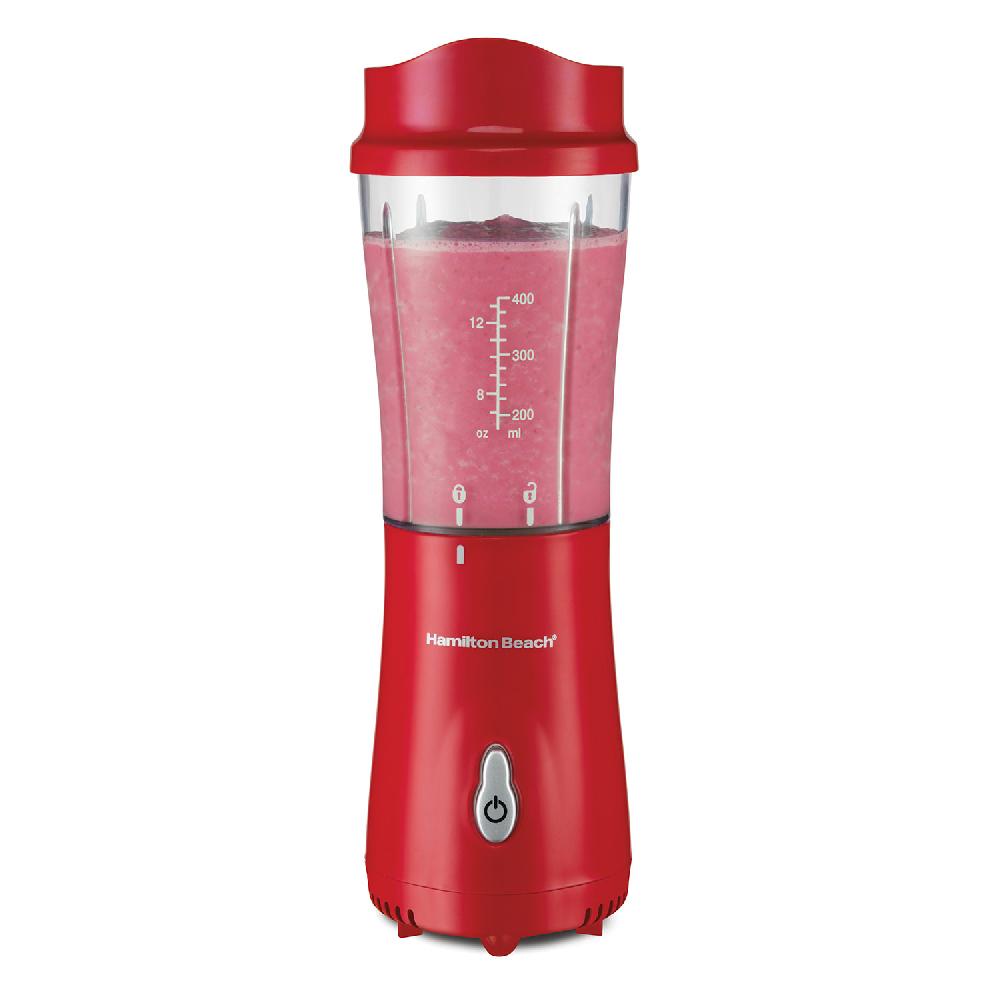 hamilton beach Personal Blender with Travel Lid Red