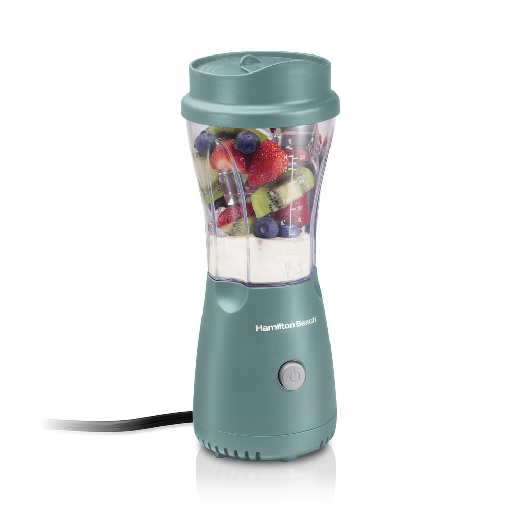 hamilton beach Personal Blender with Travel Lid  Teal