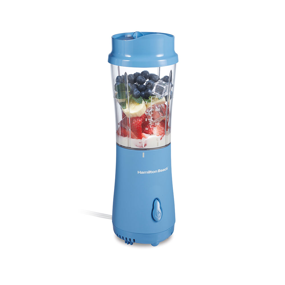 hamilton beach Personal Blender with Travel Lid Tranquil Blue
