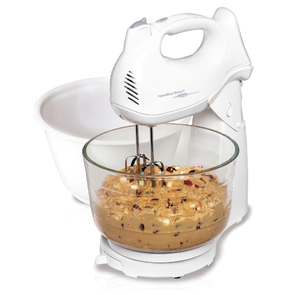 hamilton beach Power Deluxe 6 Speed Stand Mixer White