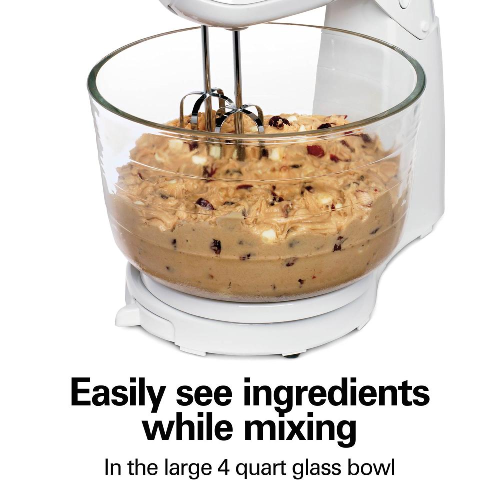 Hamilton Beach Power Deluxe™ 6 Speed Hand/Stand Mixer