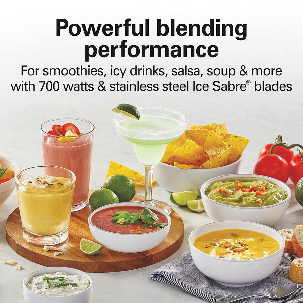 Hamilton Beach Power Elite™ Blender With 40 Oz. Glass Jar Red