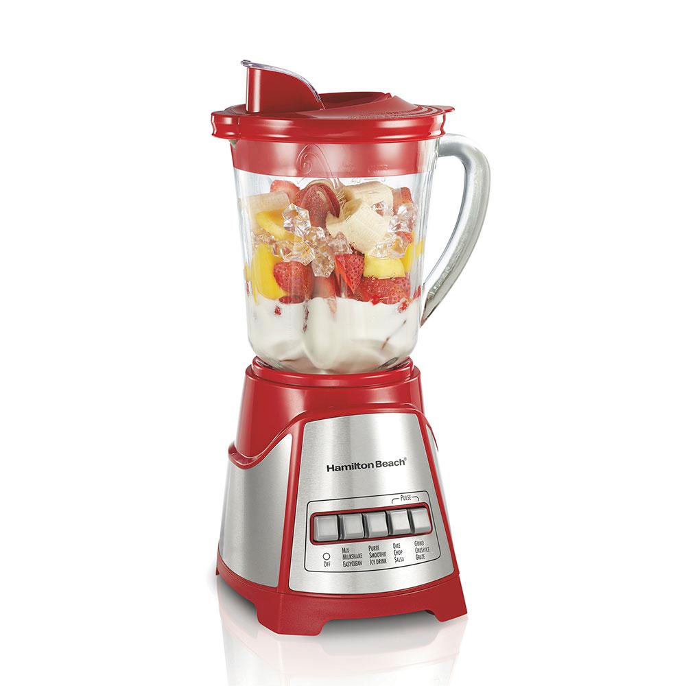 hamilton beach Power Elite™ Blender with 40 oz. Glass Jar Red