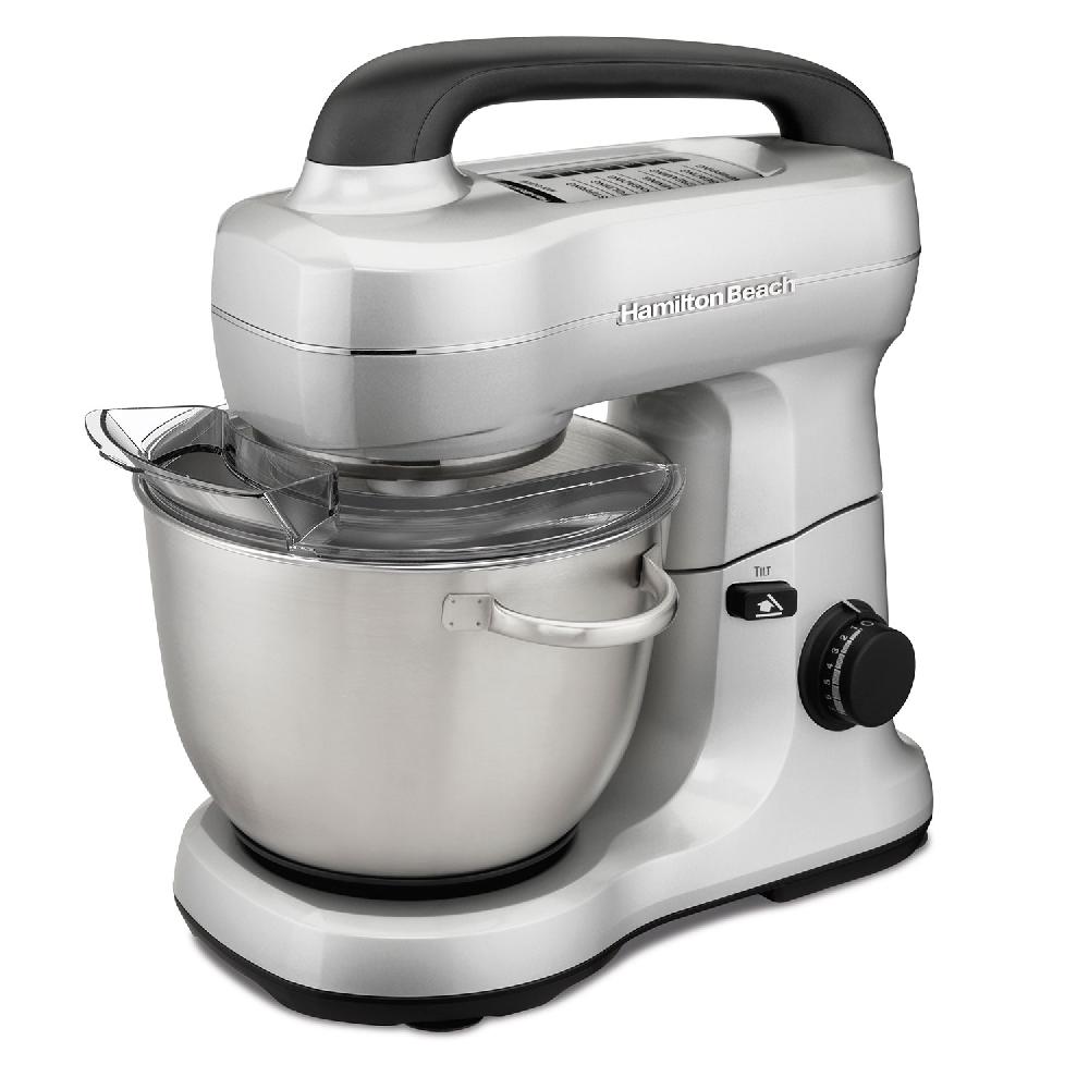 hamilton beach Recertified 7 Speed Stand Mixer 4 Quart Silver