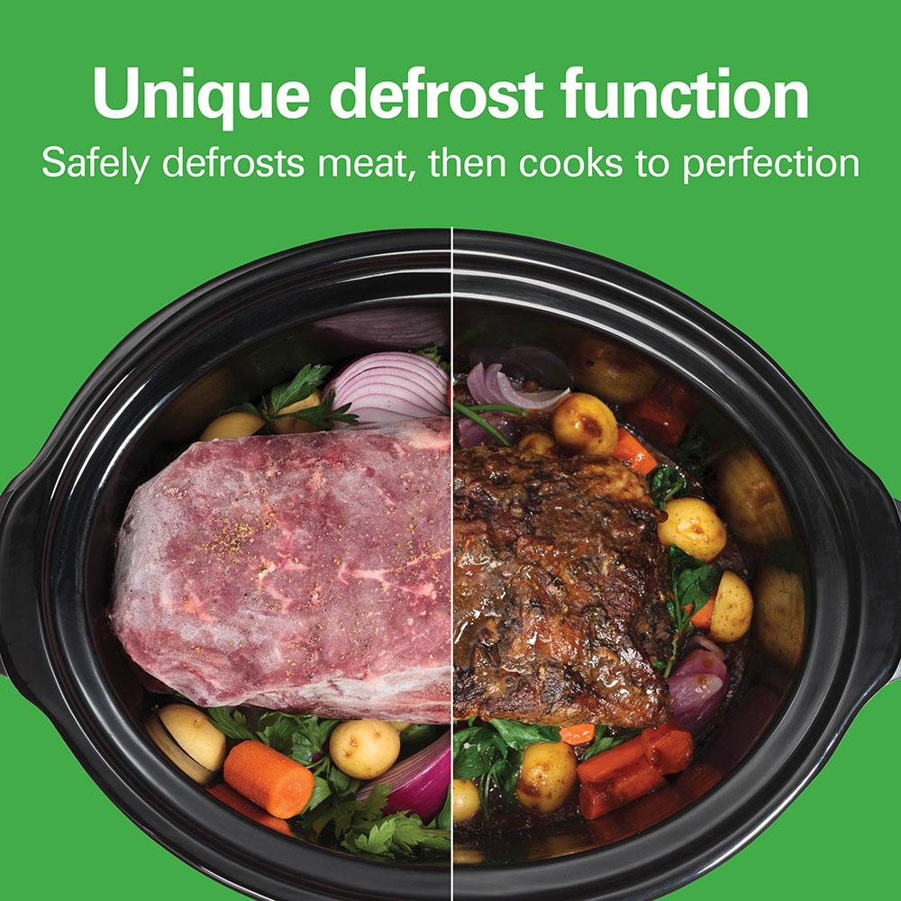 Hamilton Beach Recertified Defrost & Go™ Programmable Slow Cooker