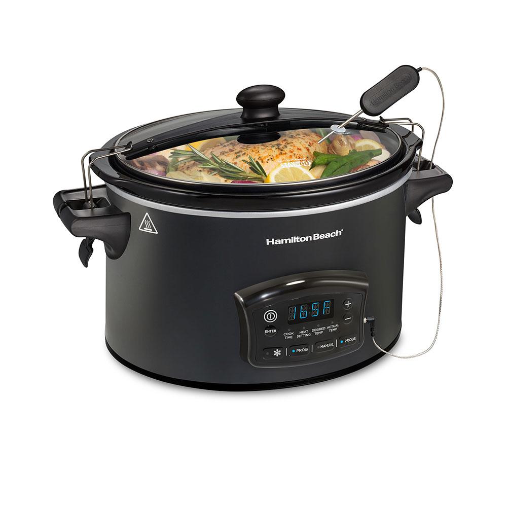 hamilton beach Recertified Defrost & Go™ Programmable Slow Cooker